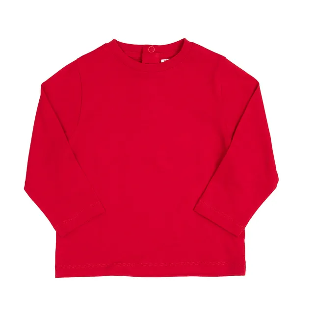 Toys Center Baby t-shirt bimbo maniche lunghe rossa cotone