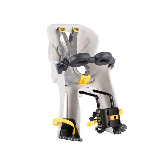 Bellelli Freccia B-Fix seggiolino bici grigio chiaro