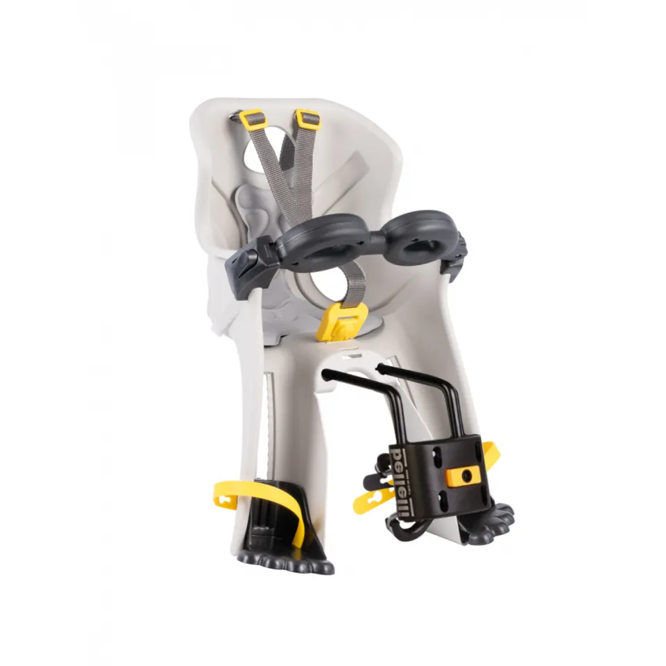 Bellelli Freccia B-Fix seggiolino bici grigio chiaro