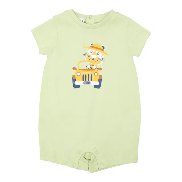 Toys Center Baby Pagliaccetto Jersey Verde Chiaro Animaletti