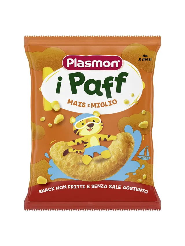 Plasmon Paff Mais e Miglio Snack Bambini