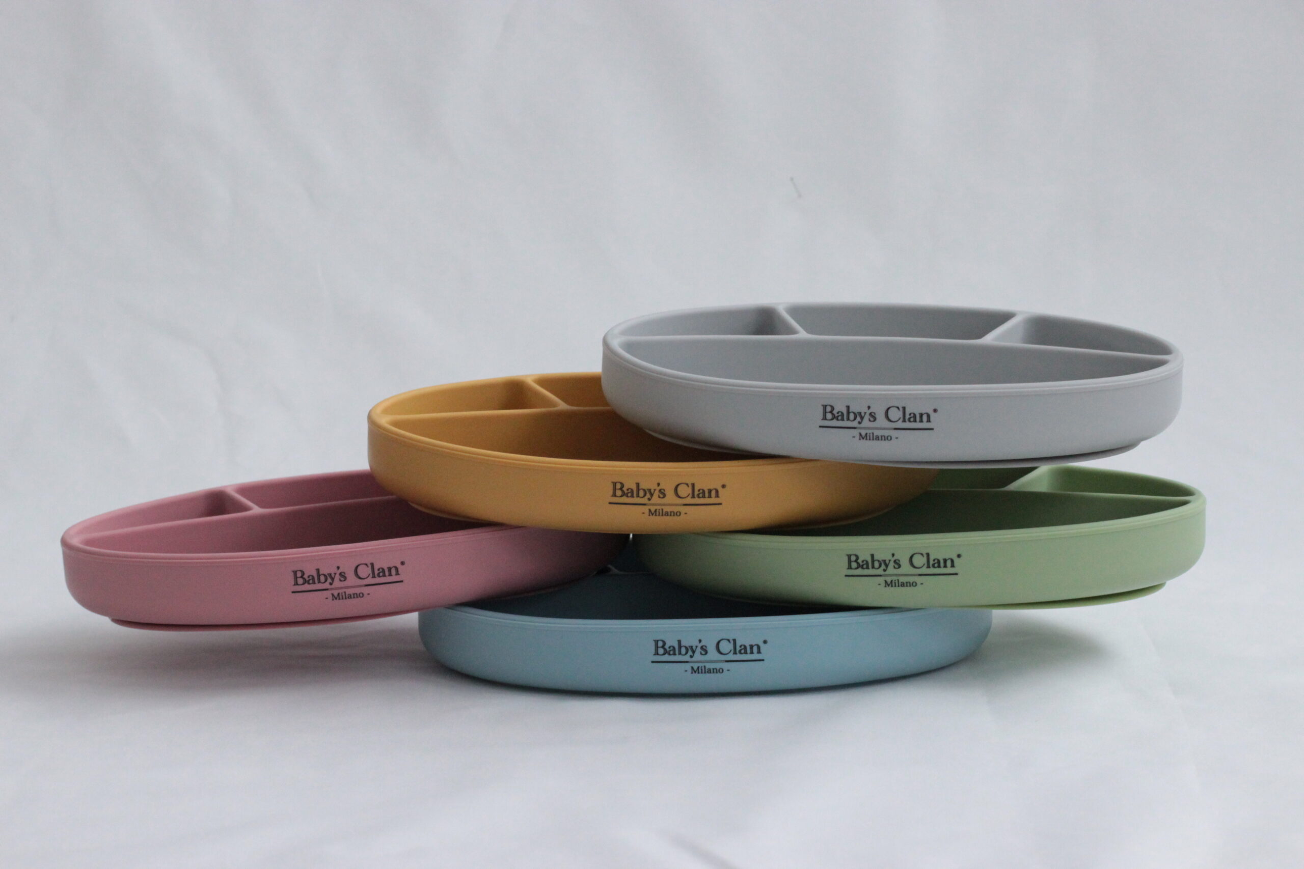 Baby's Clan Feeding set pappa silicone 9 pezzi BPA free