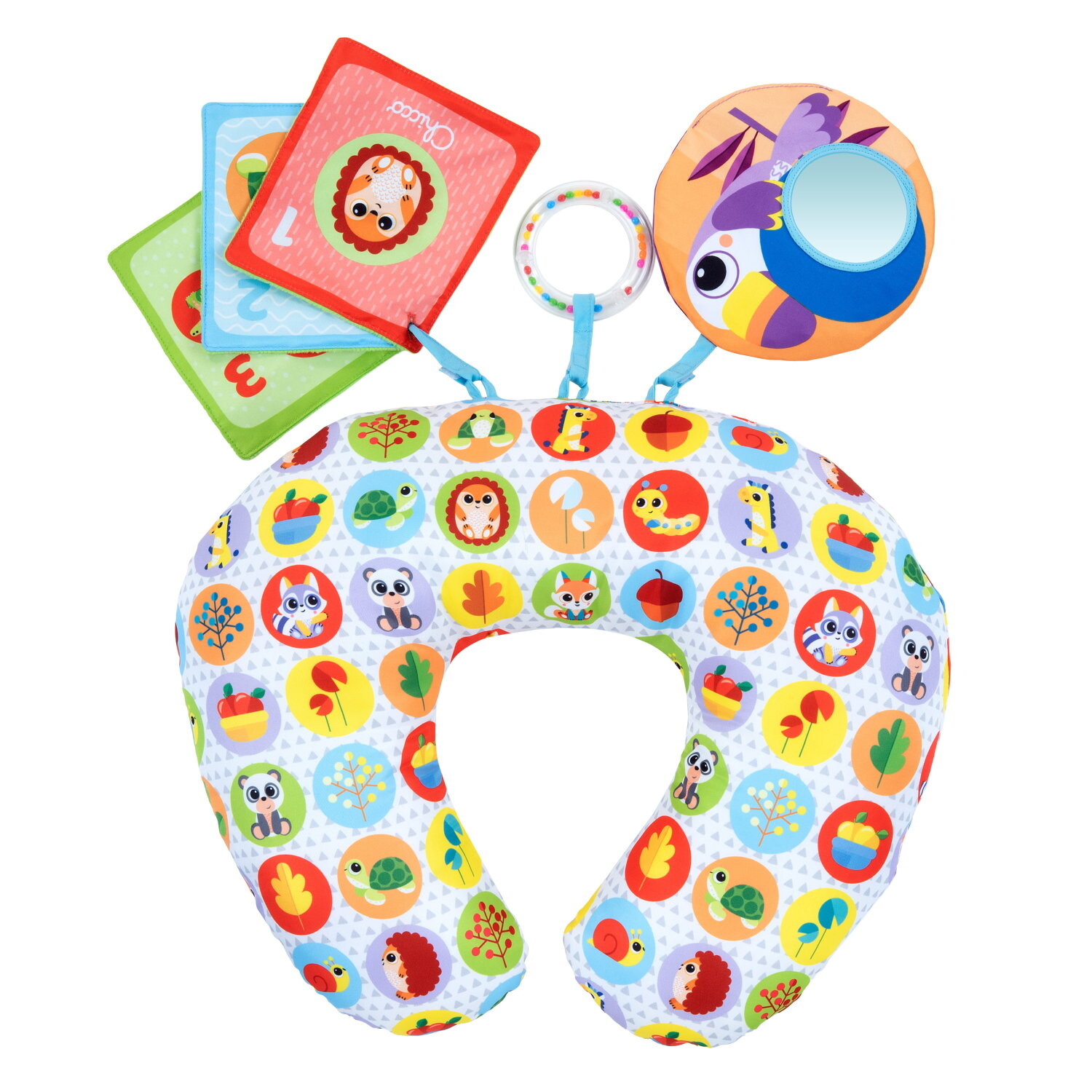 Chicco Animal Tummy Time cuscino neonato pancia in giù
