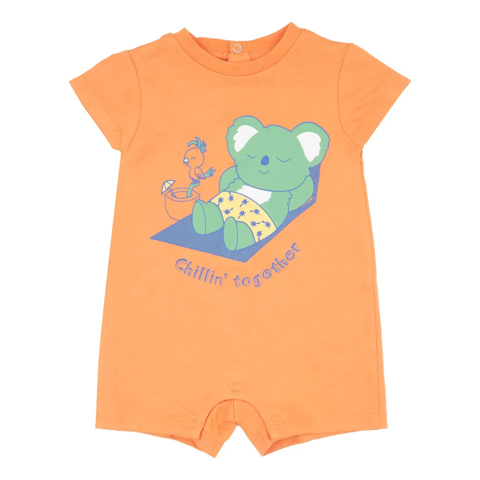 Toys Center Baby pagliaccetto jersey bimbo arancione