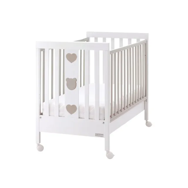 Italbaby Bear lettino tortora in legno di faggio