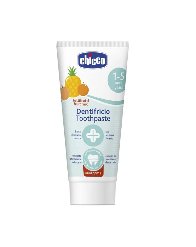 Chicco dentifricio bambini frutti misti 1-5 anni igiene orale