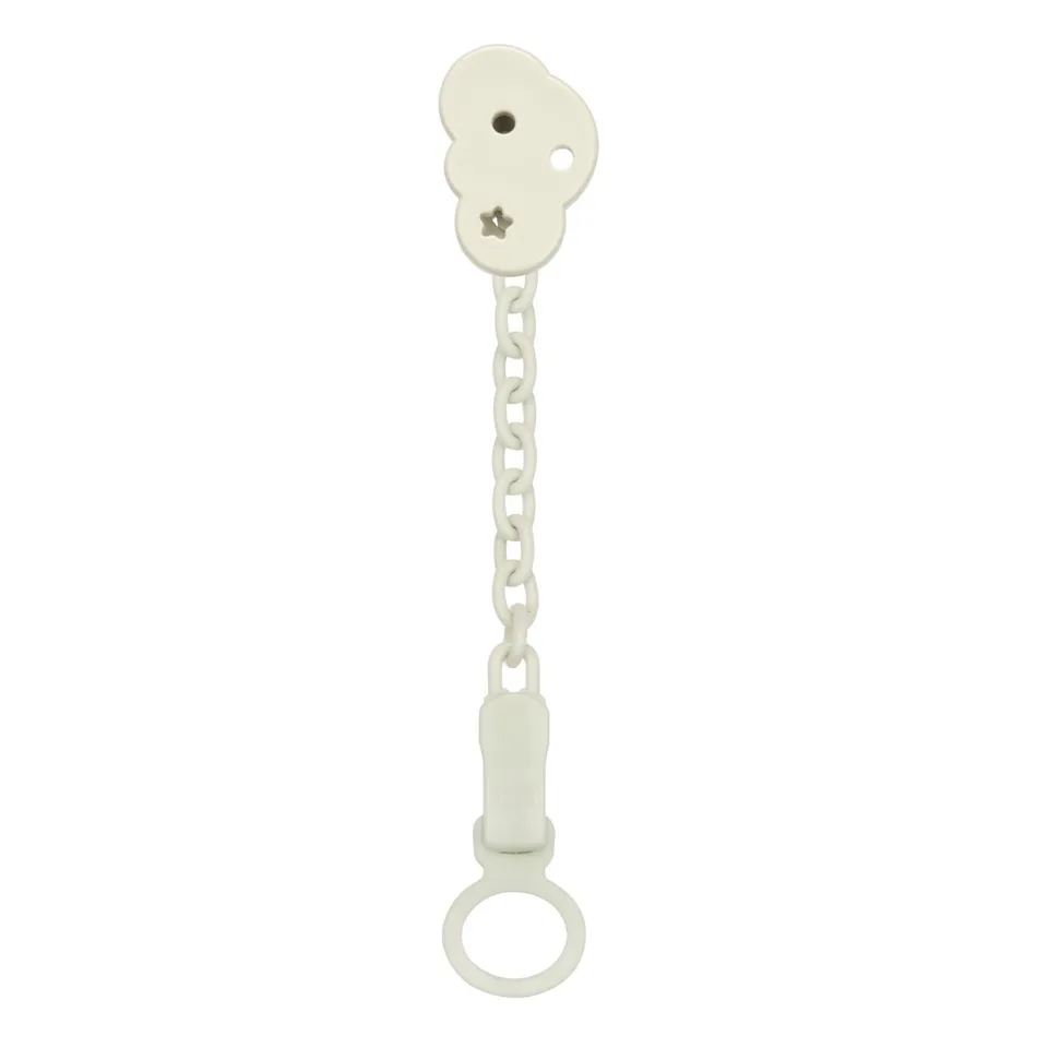 Chicco clip universale grigia portaciuccio bottone anello