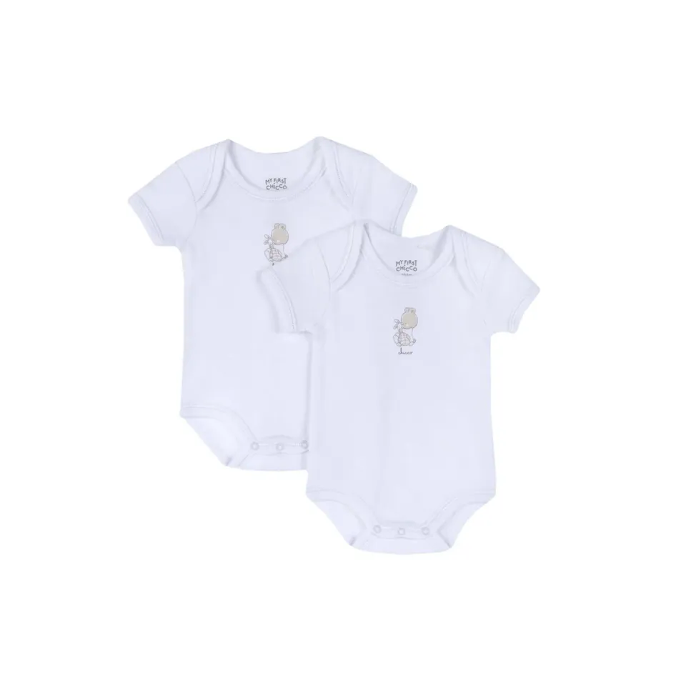 Chicco set 2 bavaglini cotone 18 mesi