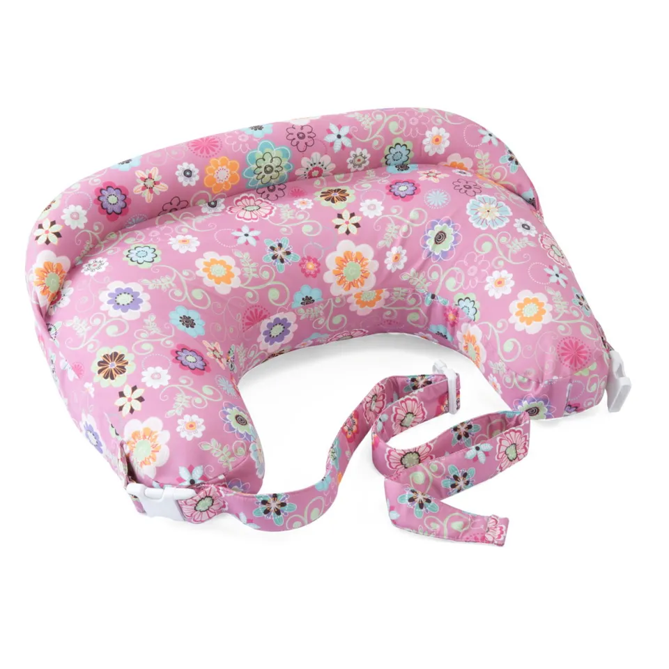 Boppy Deluxe Wild Flowers cuscino allattamento con cintura