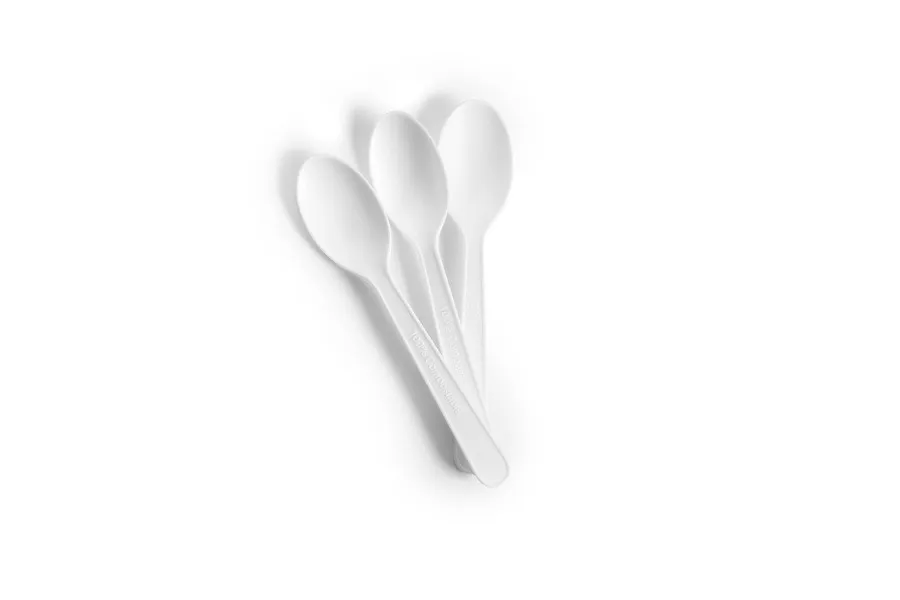 The Dida Cucchiaini Monouso Amido di Mais 12,5 cm 6 Pezzi