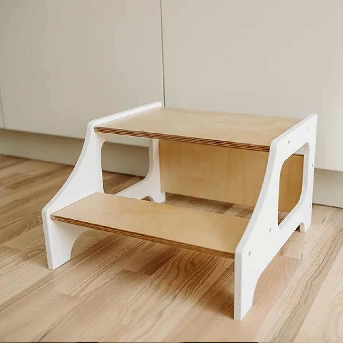 The Dida Gradino Montessori legno bianco autonomia