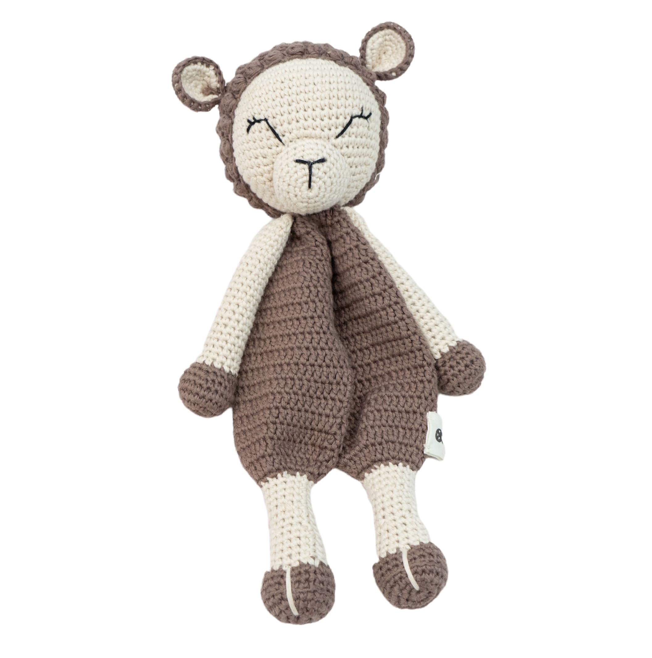 The Dida Adele Pecora doudou uncinetto in cotone