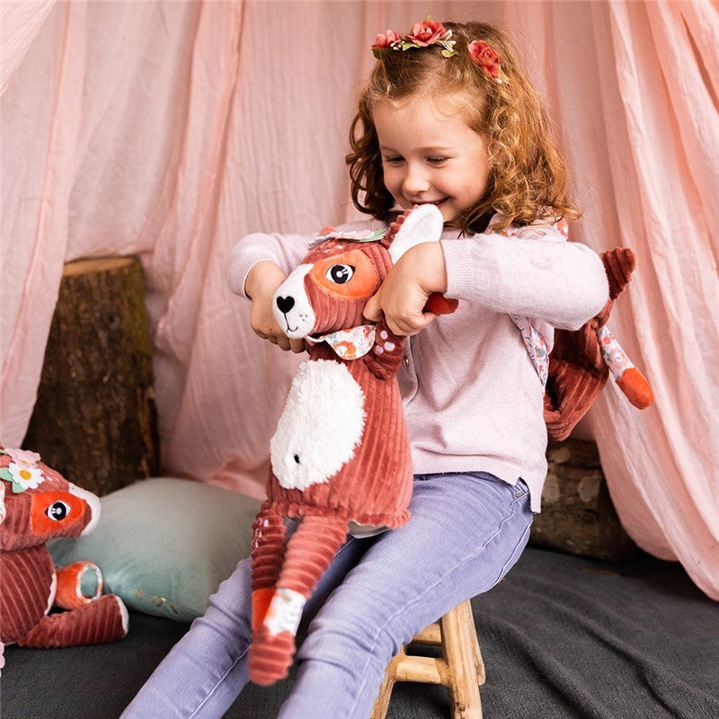 Les Déglingos Originals Melimelos peluche cervo terracotta