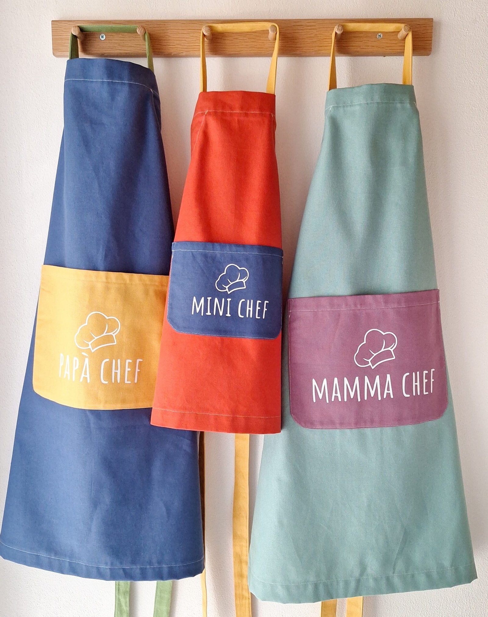 M'Amélie Creations Grembiule Adulto Personalizzabile Cotone Chef
