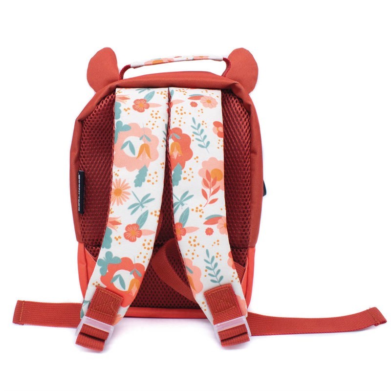 Les Deglingos Mélimélos zaino picnic termico rosso