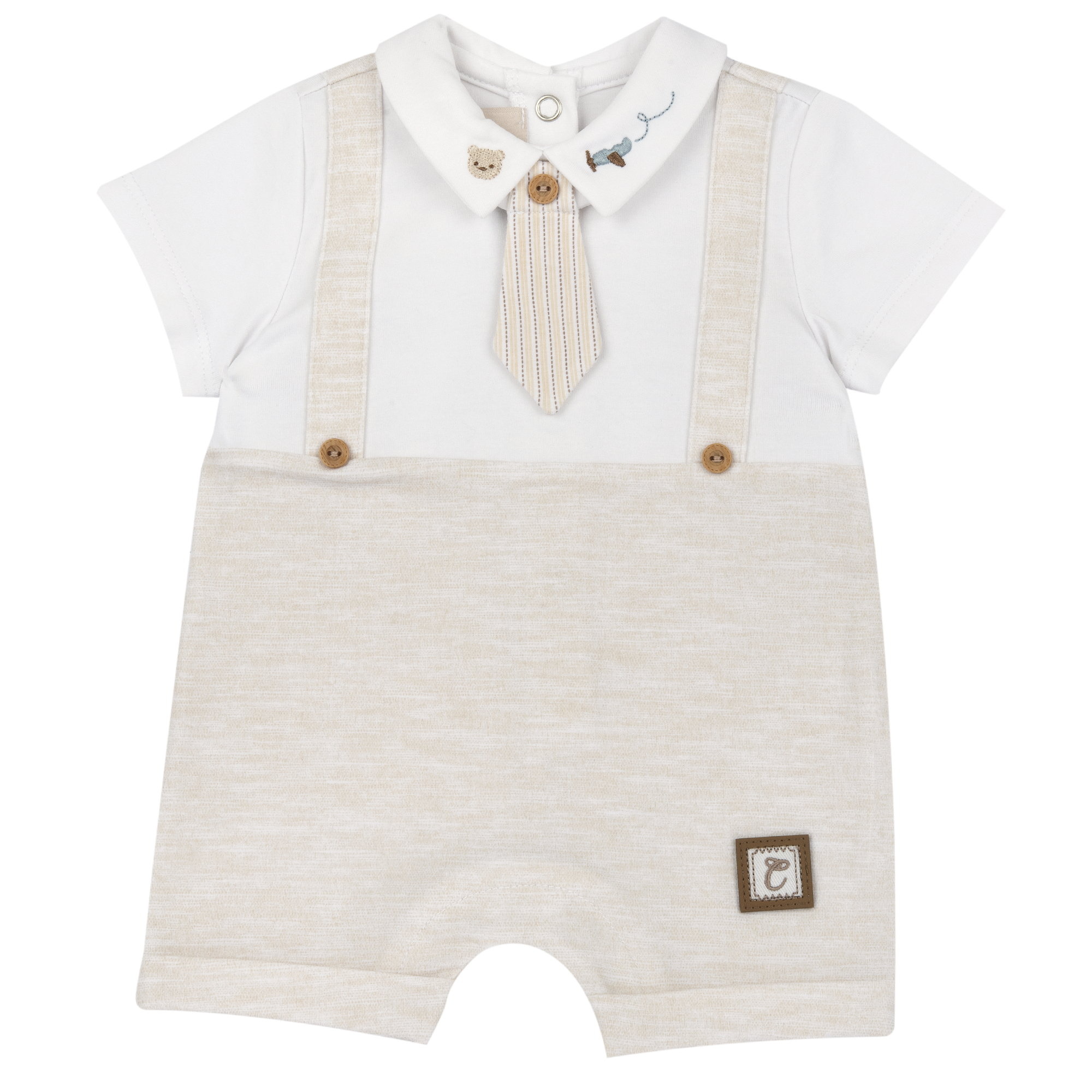 Chicco Pagliaccetto Neonato Elegante Cotone Lavabile