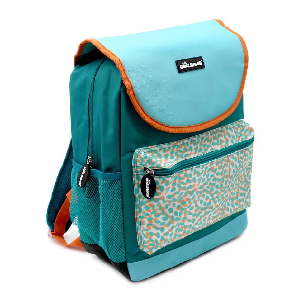 Les Déglingos Berlingos zaino scuola koala verde 38 cm