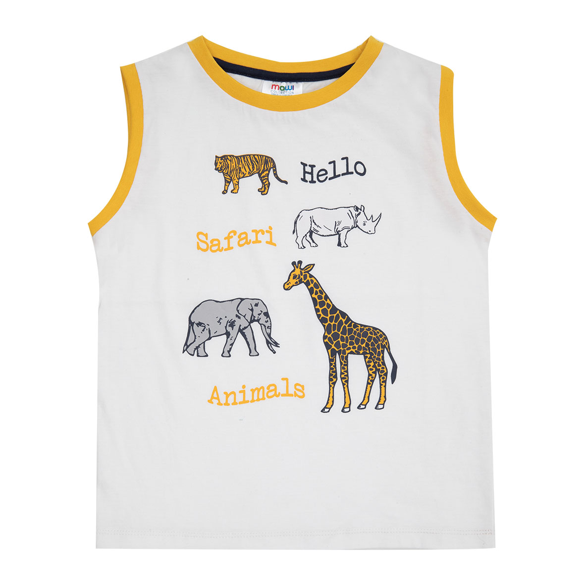 Toys Center Baby canotta jersey bimbo bianca safari