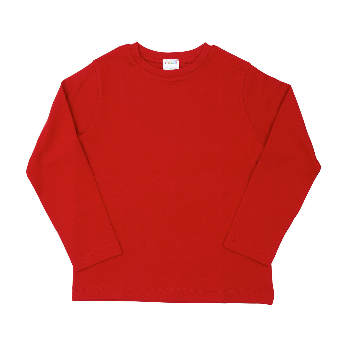 Mawi maglia interlock basica bimbo manica lunga cotone