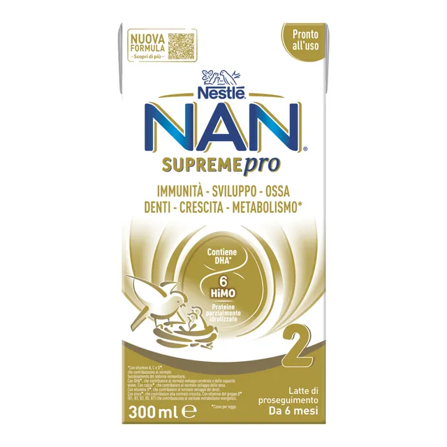 Nestlé NAN SupremePro 2 latte proseguimento 300ml 6 mesi