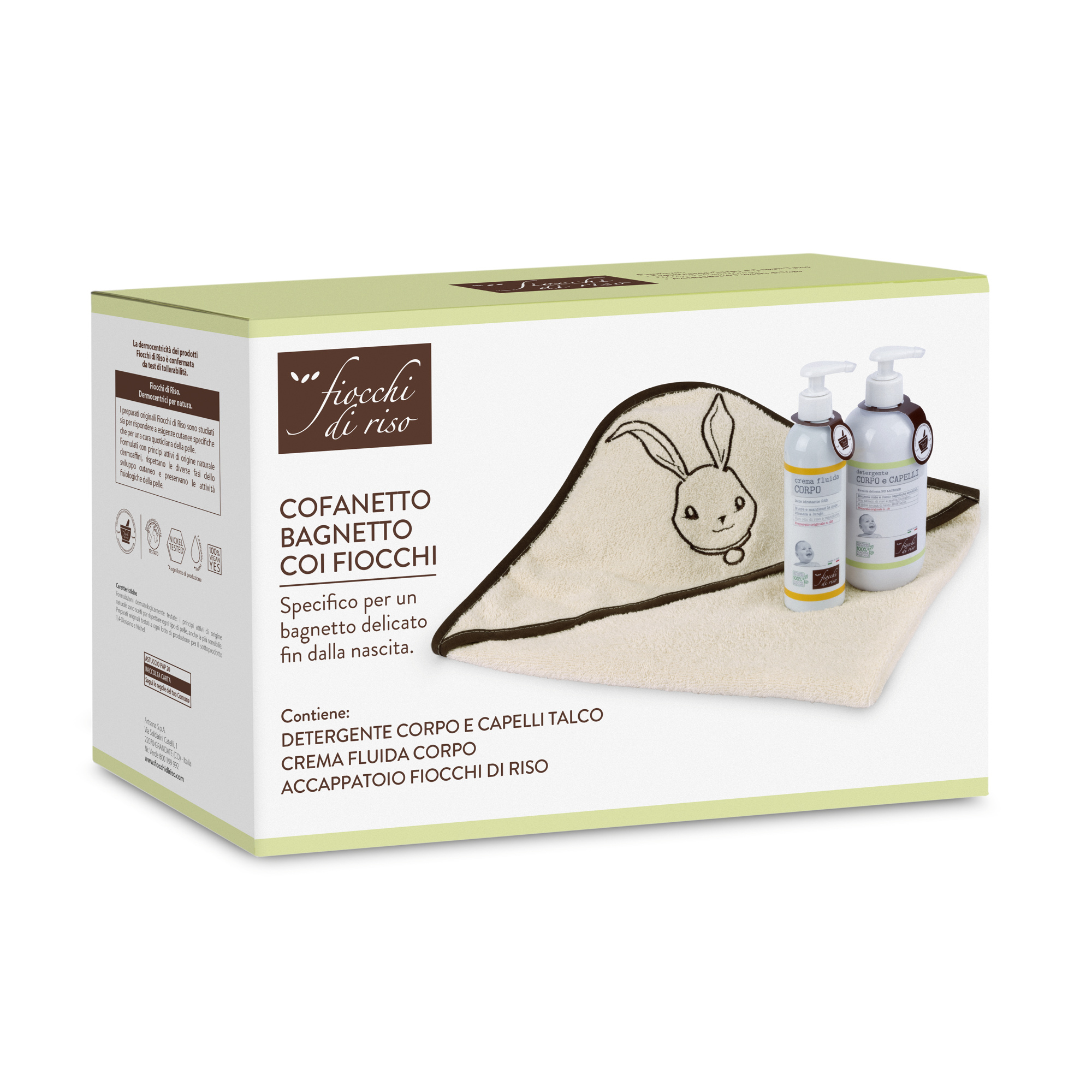 Toys Center Baby Bagnetto Coi Fiocchi cofanetto fiocchi di riso