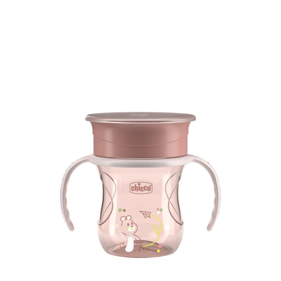 Chicco Perfect 360 tazza 12m+ rosa antigoccia