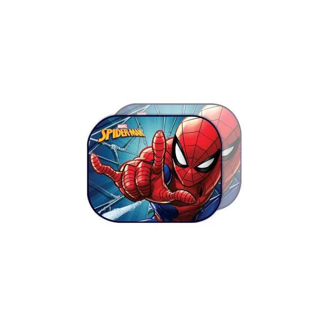 Marvel Heroes Spider-Man Tendine Auto 44x35 cm 2 Pezzi UV