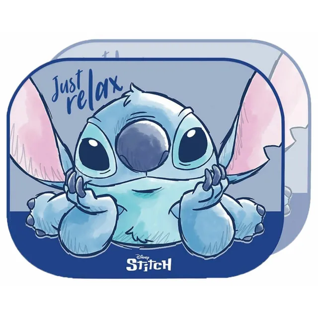 Disney Stitch Tendina parasole auto con ventosa 44x35 cm