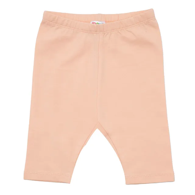 Basic Legging Bimba Arancio Chiaro Cotone Elasticizzato