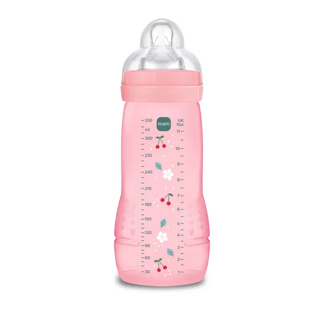 MAM Easy Active biberon 330 ml rosa 4+ mesi
