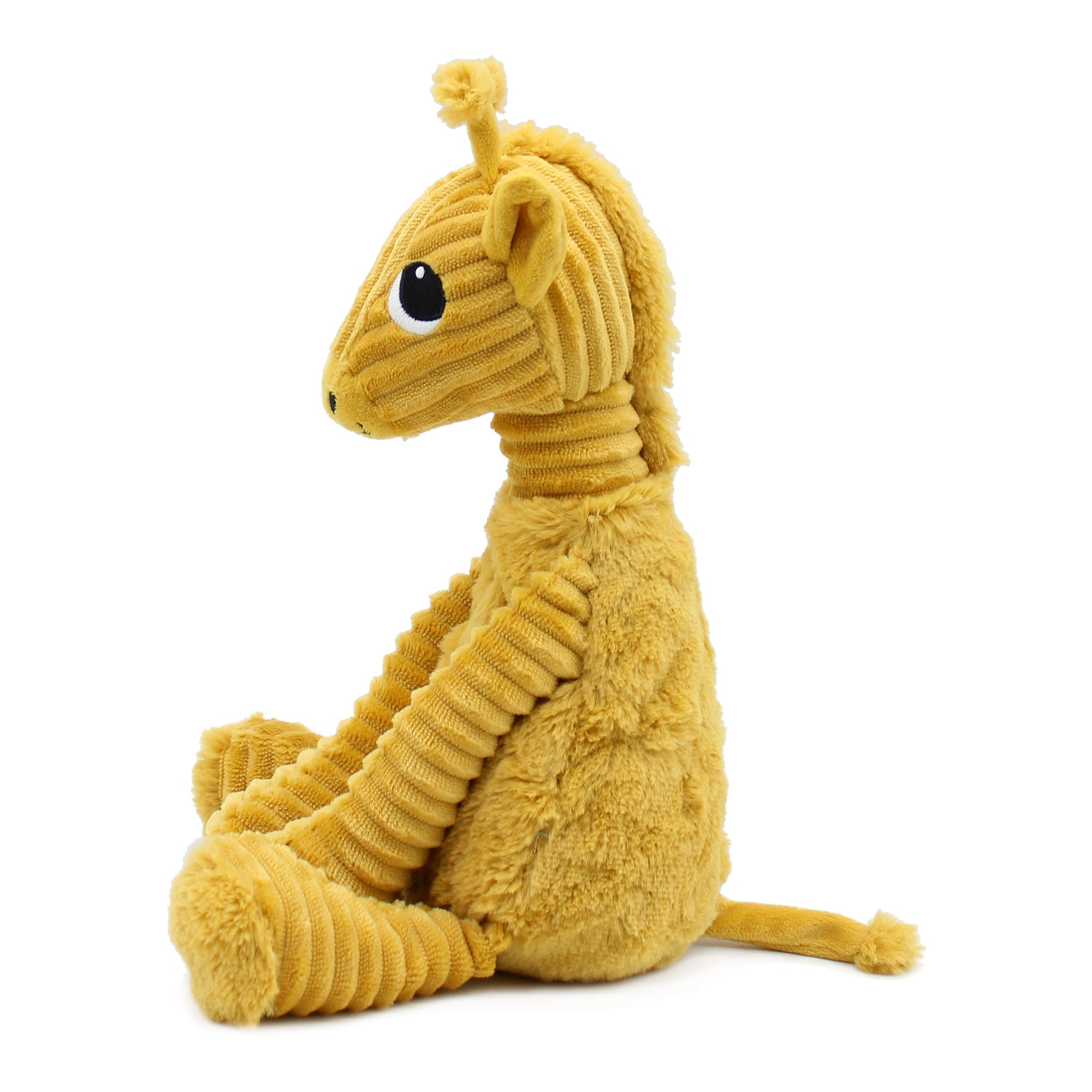 Les Deglingos Ptipotos Loncou peluche giraffa gialla