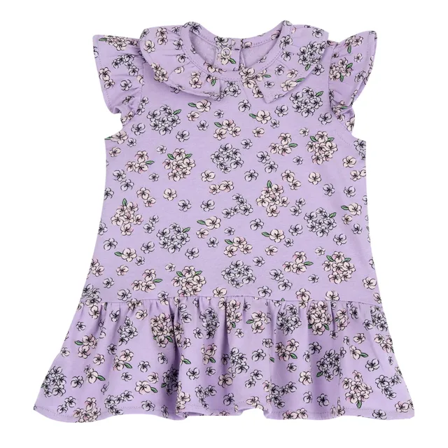 Chicco Vestito Bambina Maniche Corte Tessuto Leggero