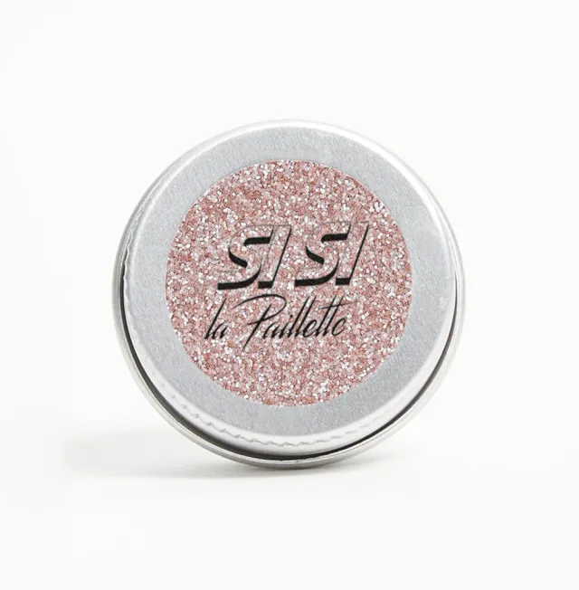 Si Si La Paillette glitter viso bio Pure Rose Standard