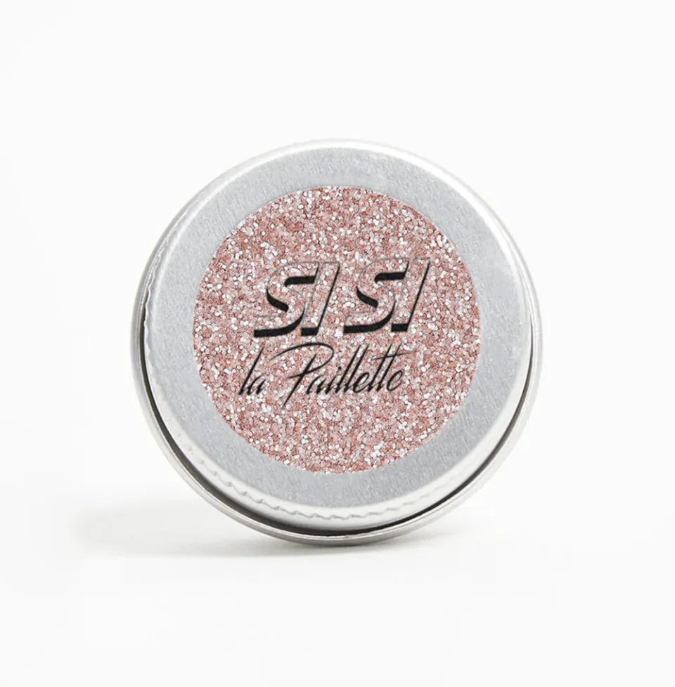 Si Si La Paillette glitter viso bio Pure Rose Standard