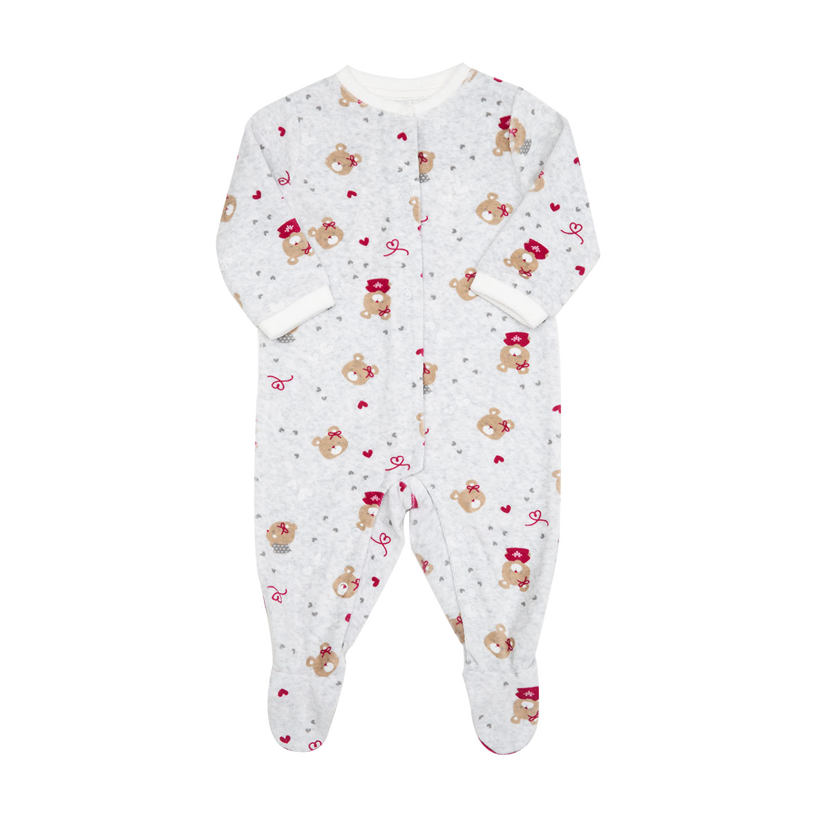 Toys Center Baby Orsetti Tutina Bimba Grigia Ciniglia