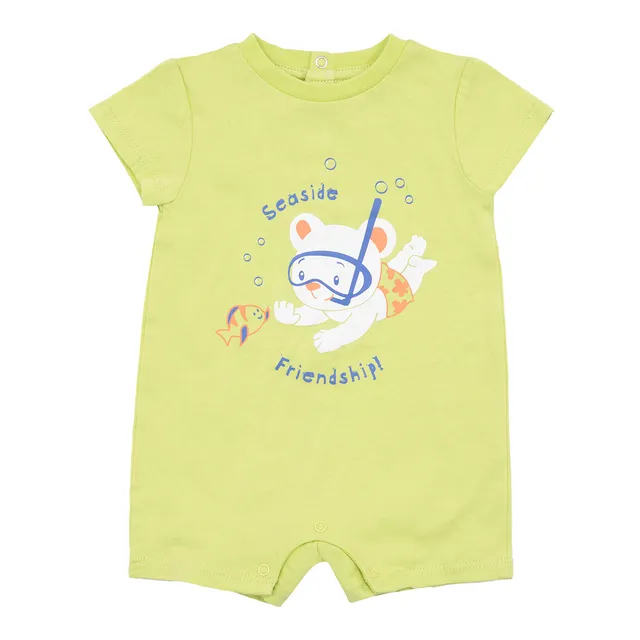 Toys Center Baby pagliaccetto neonato verde stampa