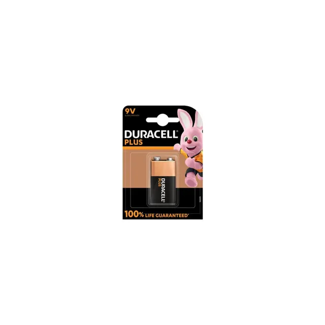 Duracell Plus Power Batteria Alcalina 9V