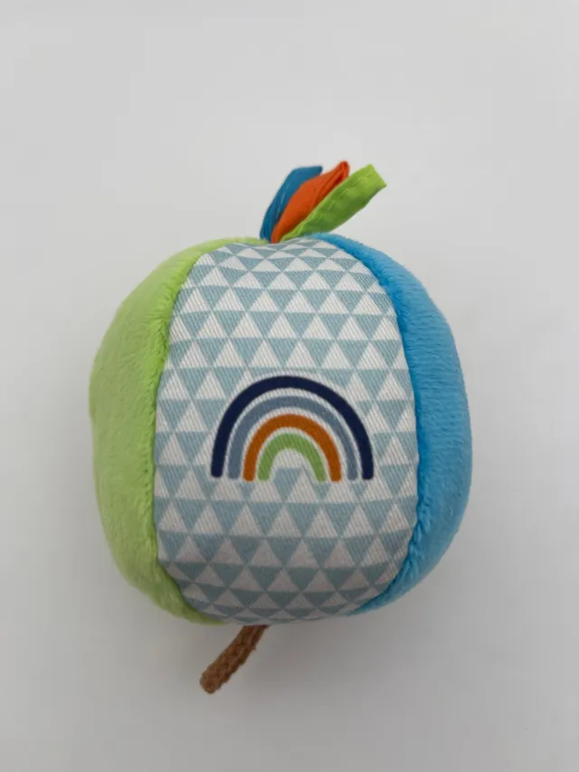 The Dida Palla Sensoriale Stoffa Arcobaleno Blu