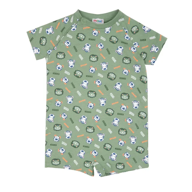 Toys Center Baby Pigiama Intero Jersey Bimbo Verde Animali