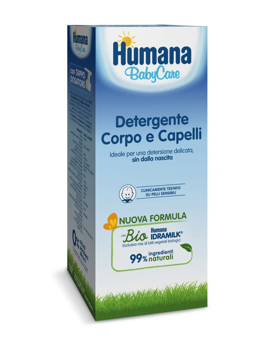 Humana Baby Care detergente corpo capelli 300 ml