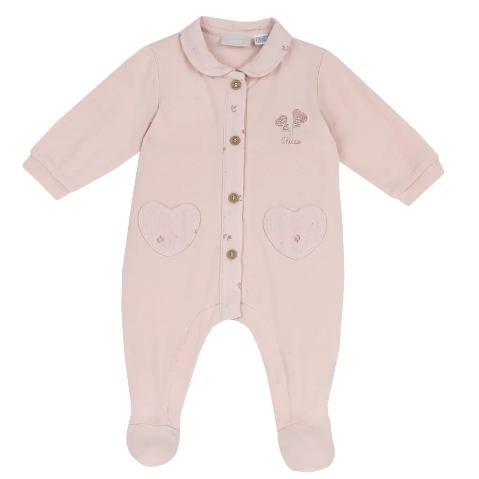 Chicco tutina neonata cotone apertura frontale