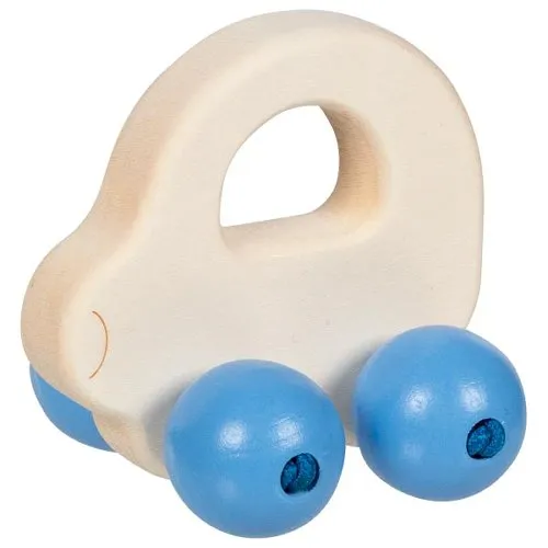 The Dida sonaglio auto legno blu con perle