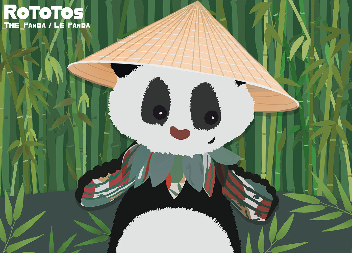 Les Deglingos Rototos Puzzle 300 Pezzi Panda