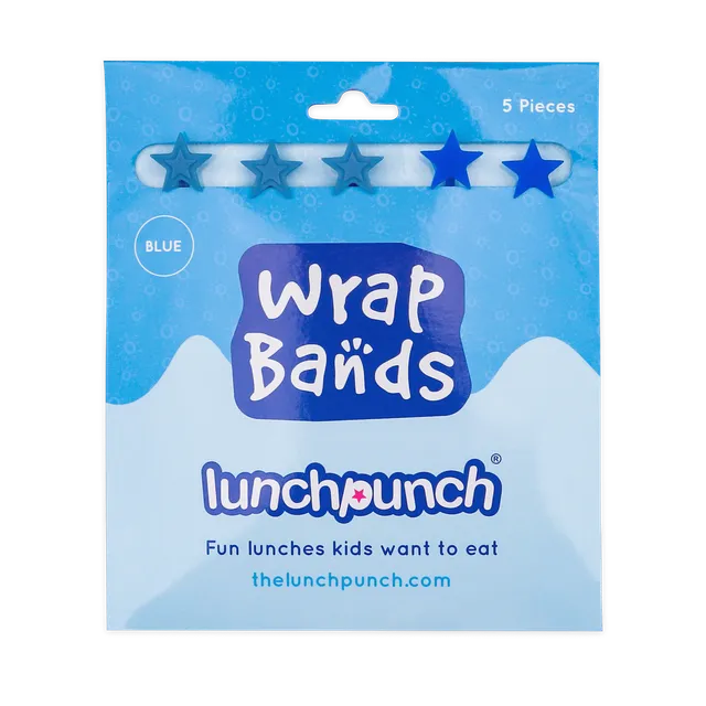 The Dida Wrap Lunchpunch Fasce Silicone Blu