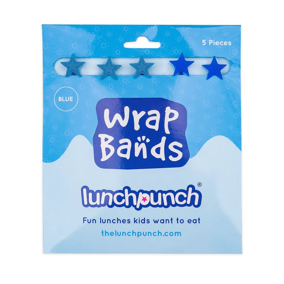 The Dida Wrap Lunchpunch Fasce Silicone Blu