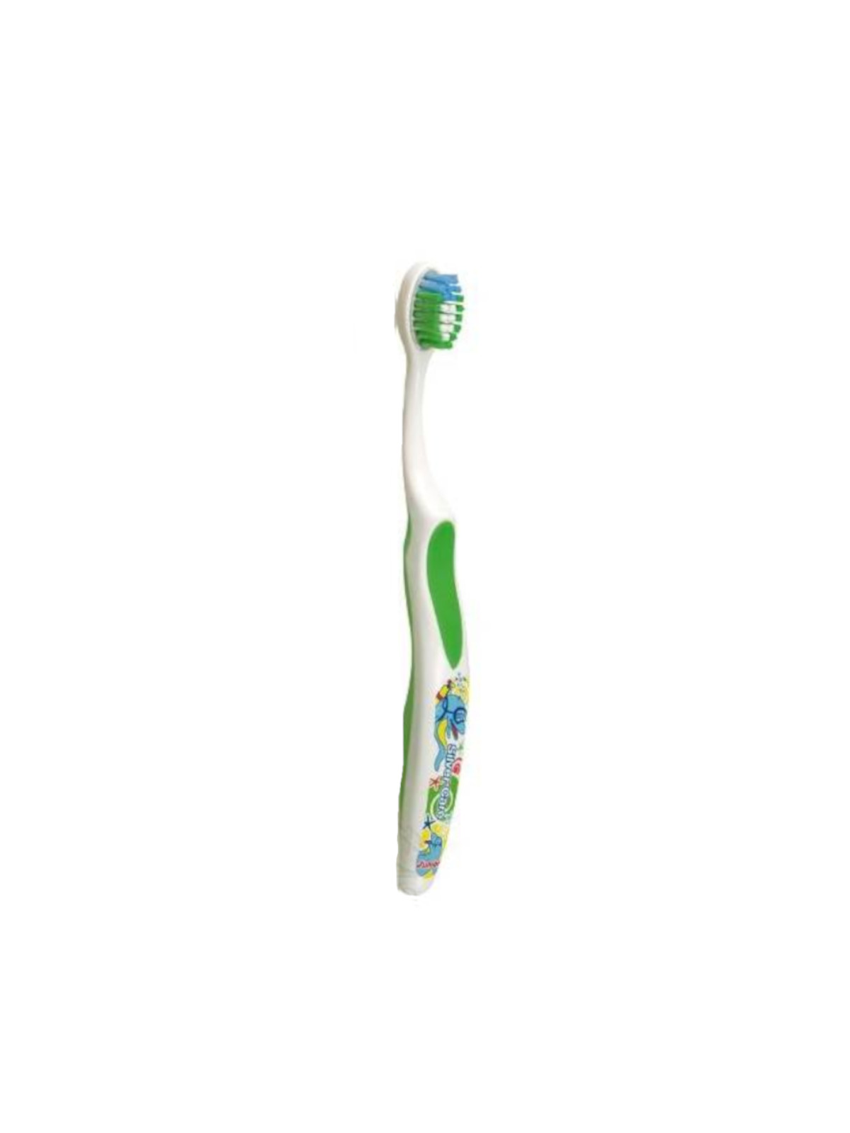 Spazzolino Junior Bambini con Ventosa Colori Assortiti