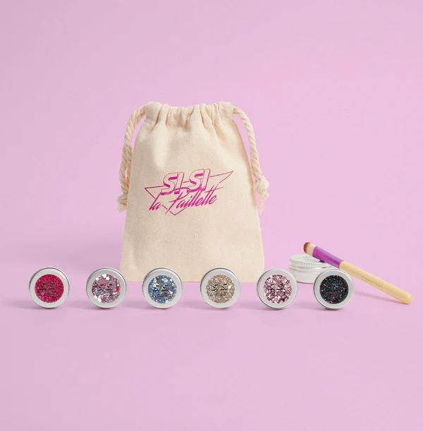 Si Si La Paillette Kit Glitter Biodegradabile personalizzato