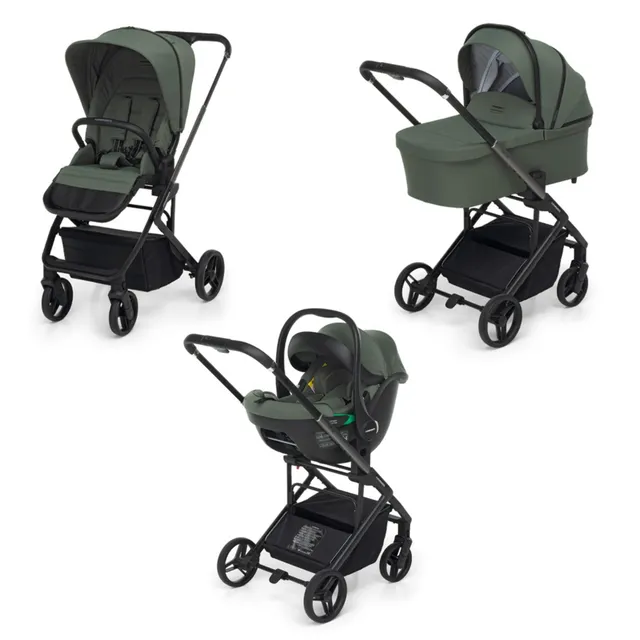 Foppapedretti TicToc Disk Infant trio olive i-Size