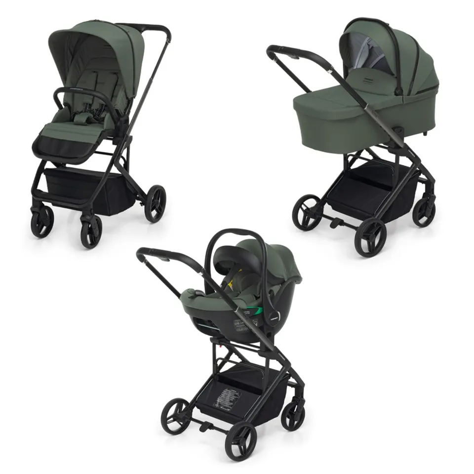 Foppapedretti TicToc Disk Infant trio olive i-Size