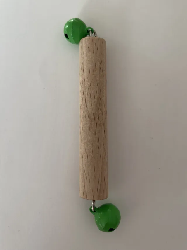 The Dida Sonaglio Campanelli Montessori legno verde